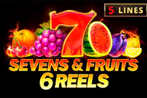 5 Super Sevens Fruits 6 Reels Playson